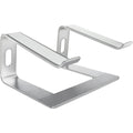 Kompaktes Laptopstaender aus Aluminium fuer das Buero